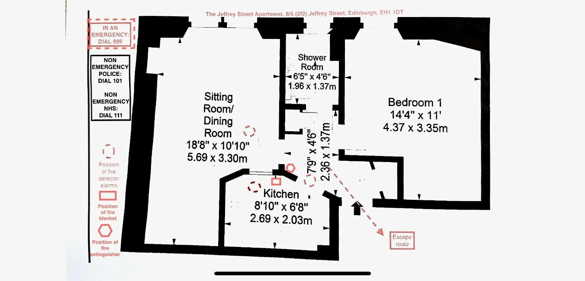 The Jeffrey Street Apartment Edinburgh